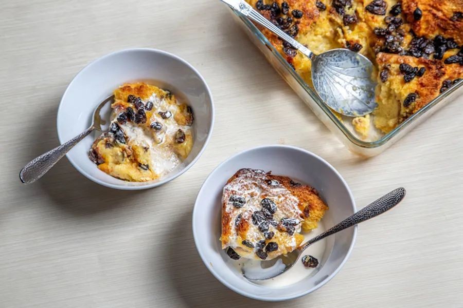 Recycled Bread Pudding