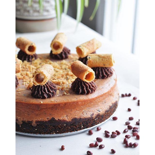 Red Bean Cheesecake
