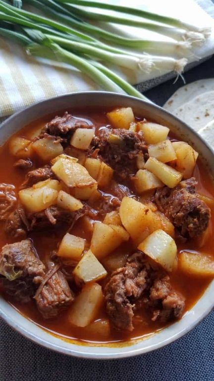 Red Chile Beef Stew