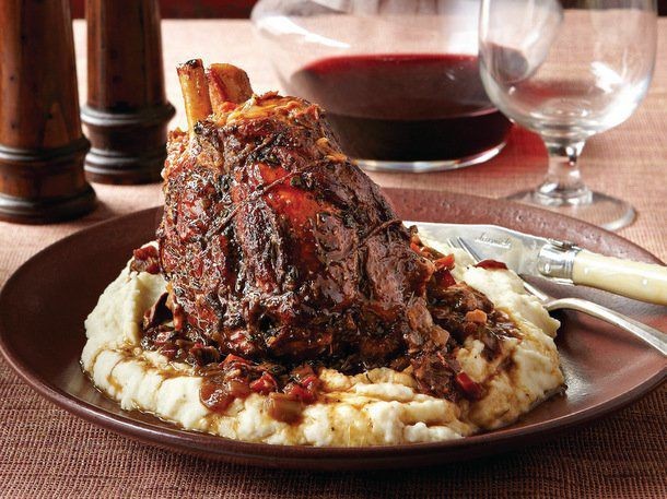 Red Wine Braised Pork Shanks