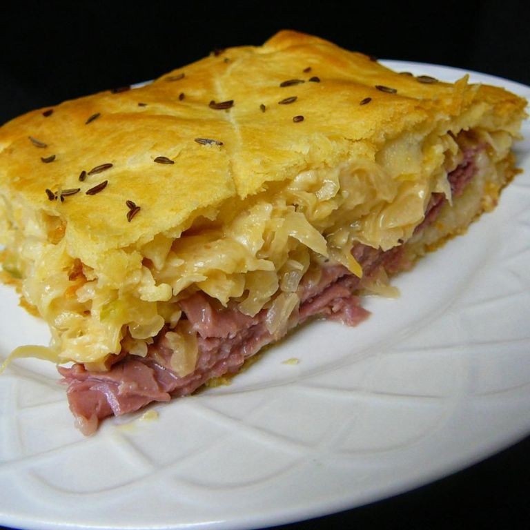 Reuben Crescent Roll Casserole