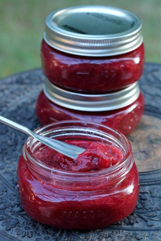 Rhubarb Earl Grey Tea Jam