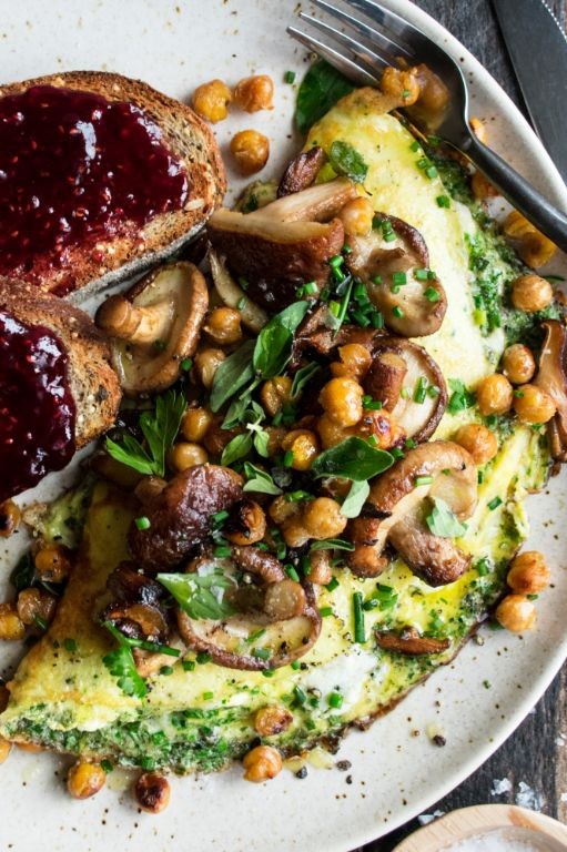 Ricotta and Herb Omelette