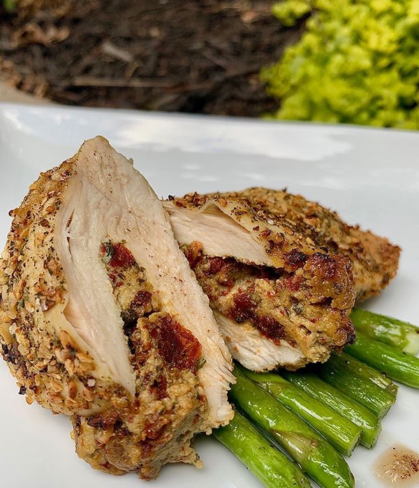 Ricotta-Stuffed Chicken with Sun-Dried Tomatoes