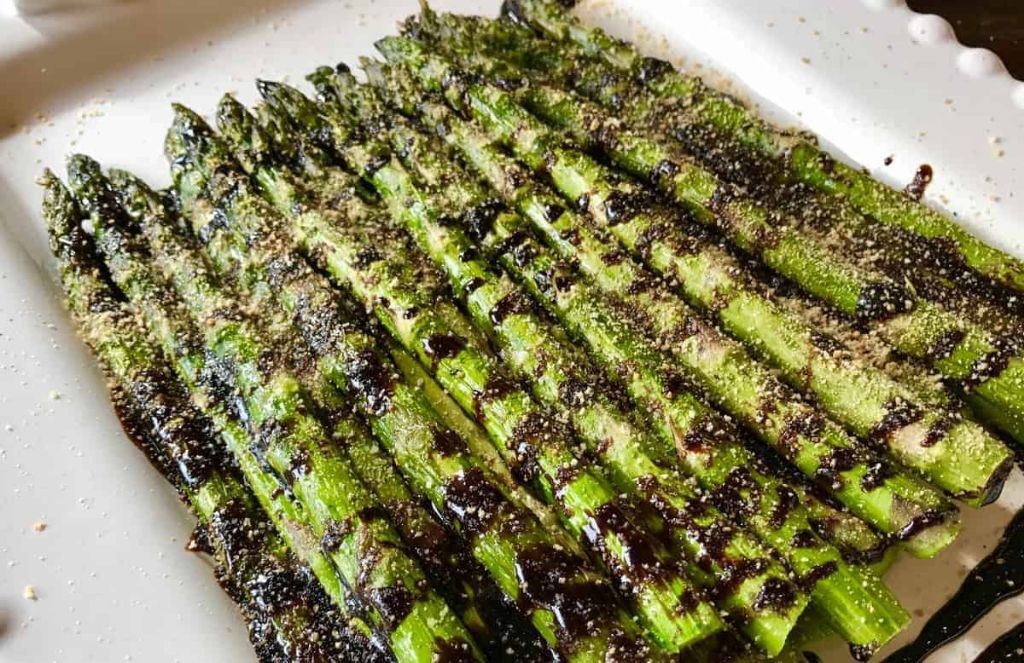 Roasted Asparagus with Balsamic Glaze