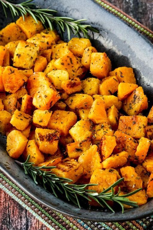 Roasted Butternut Squash with Rosemary