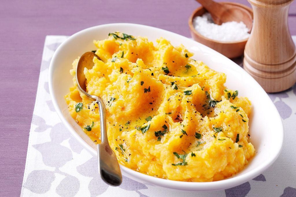 Roasted Garlic Pumpkin Mash