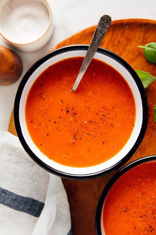 Roasted Red Pepper and Tomato Soup