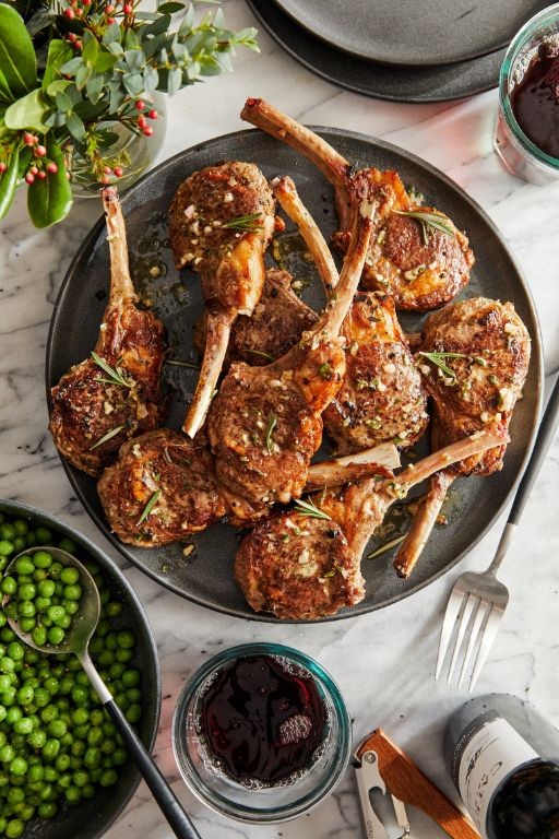 Roasted Rosemary Lamb Chops