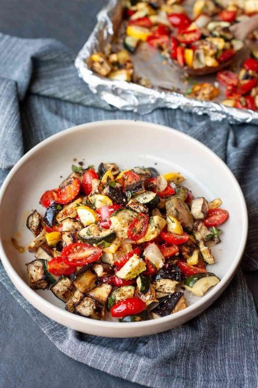 Roasted Sheet Pan Ratatouille