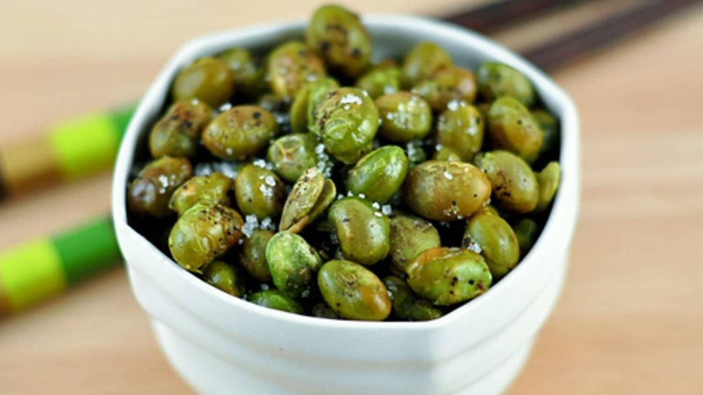 Roasted Shelled Edamame with Sea Salt