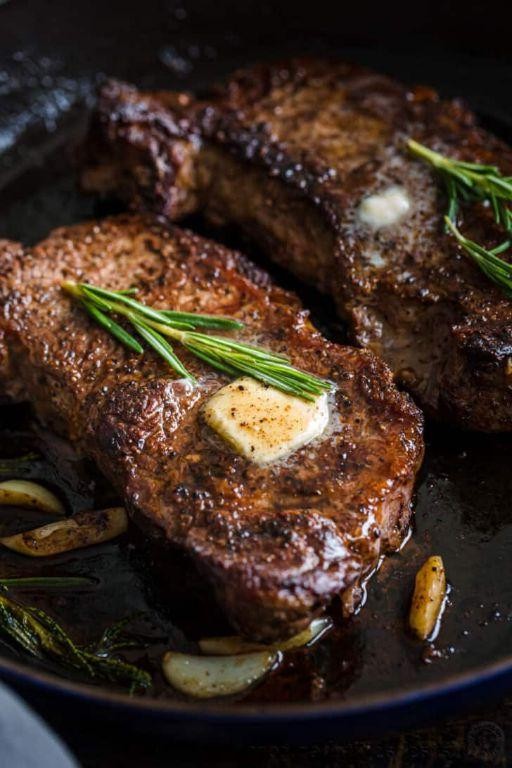 Rosemary Garlic Butter Steak