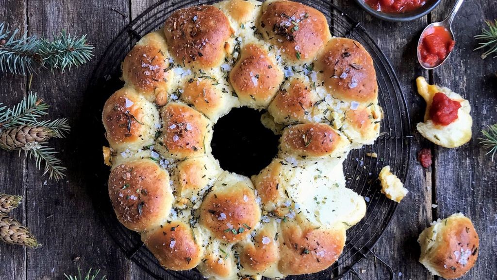 Rosemary Garlic Easter Bread