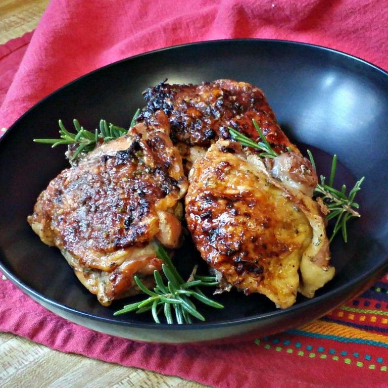 Rosemary Garlic Healthy Chicken Marinade