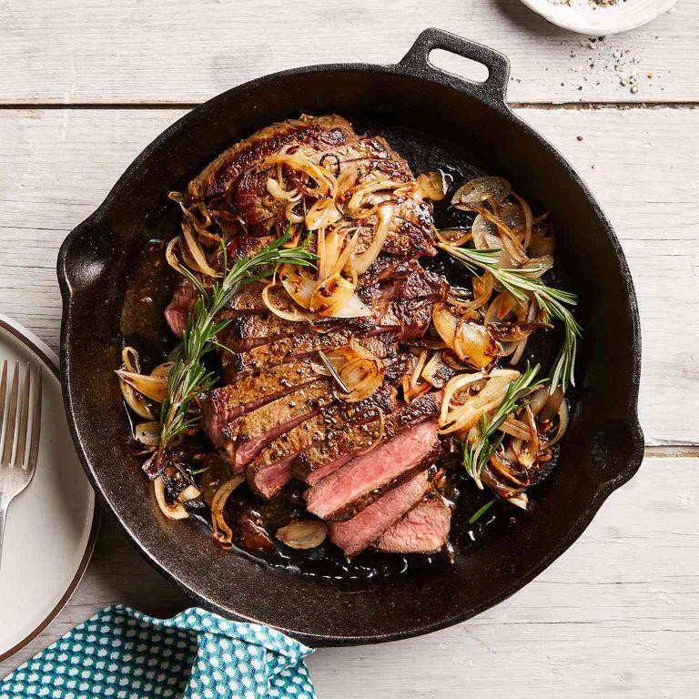 Rosemary and Garlic Thin Sliced Sirloin Tip Steak