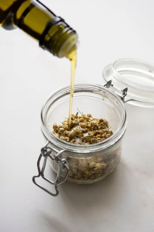 Rosemary and Thyme Infused Coconut Oil
