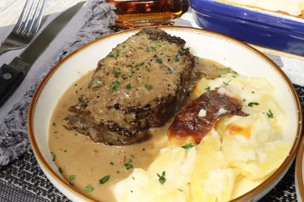 Round Steak and Potato Au Gratin