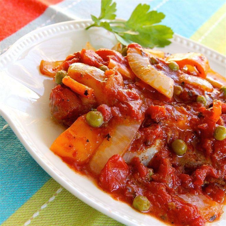 Round Steak and Tomato Bake