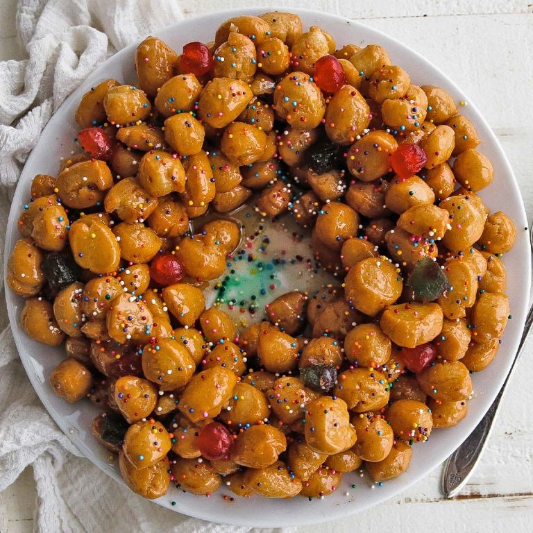Rum-Infused Struffoli