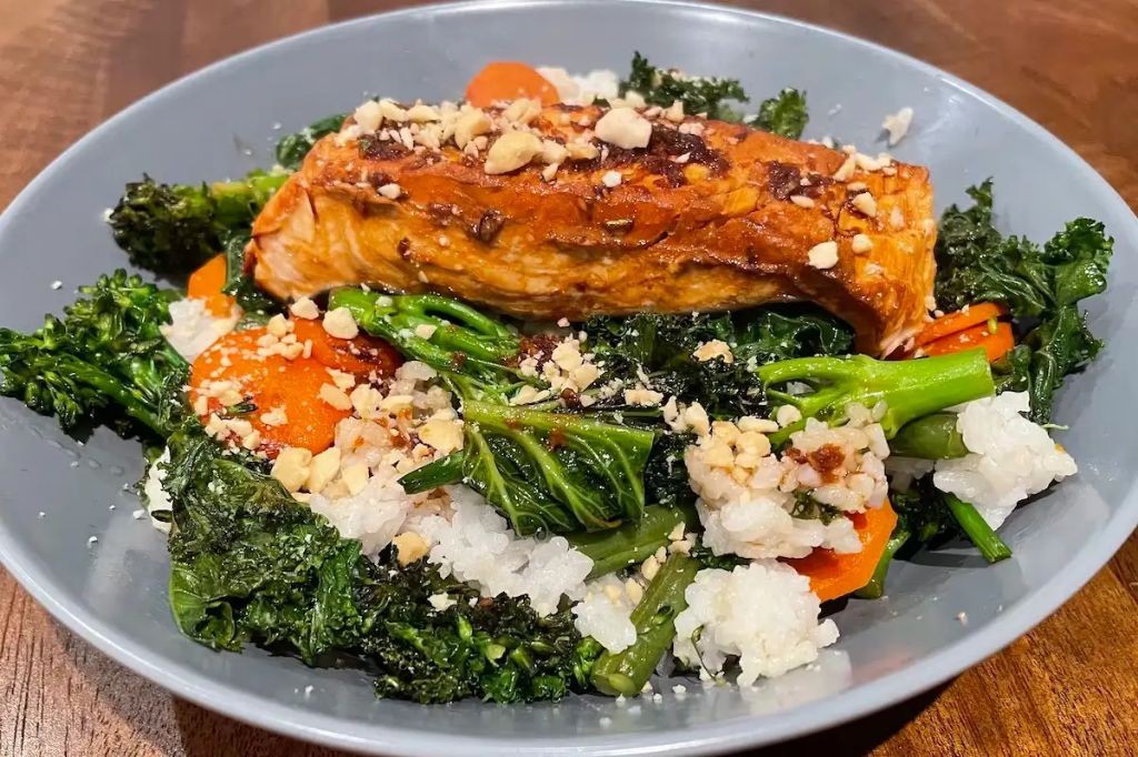 Salmon and Broccoli Superfood Stir-Fry
