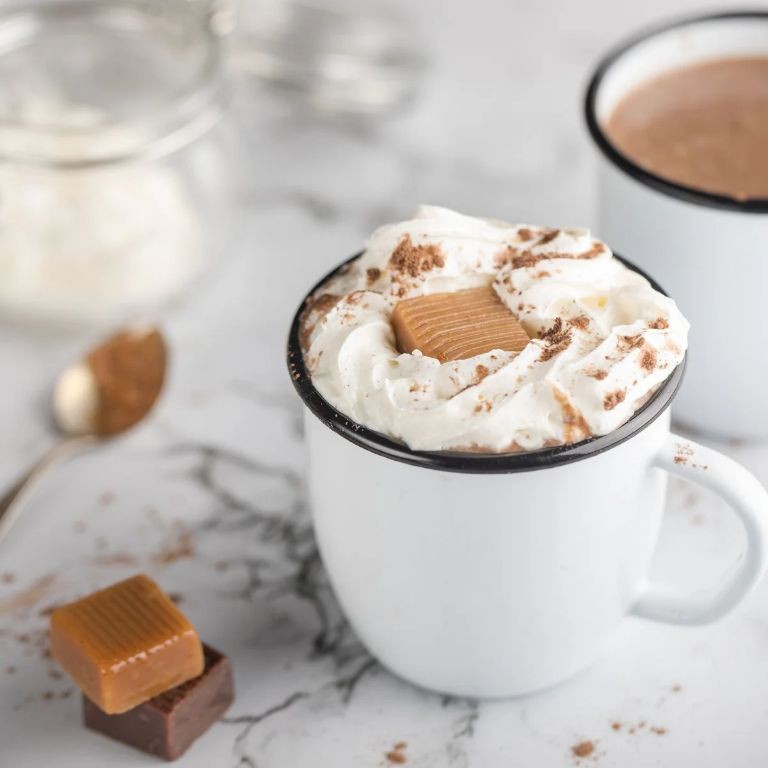 Salted Caramel Gourmet Hot Cocoa