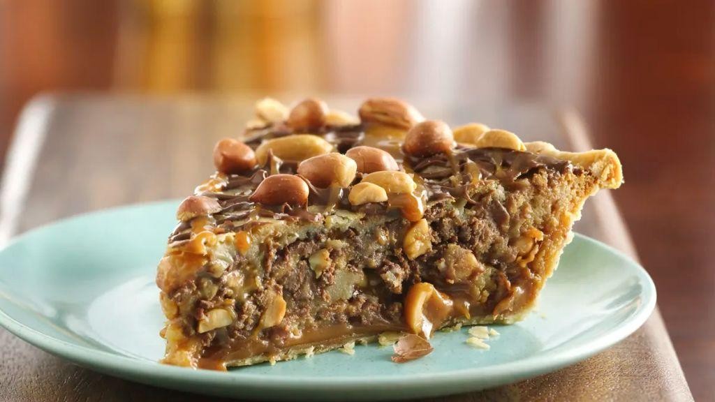 Salted Caramel Peanut Butter Pie