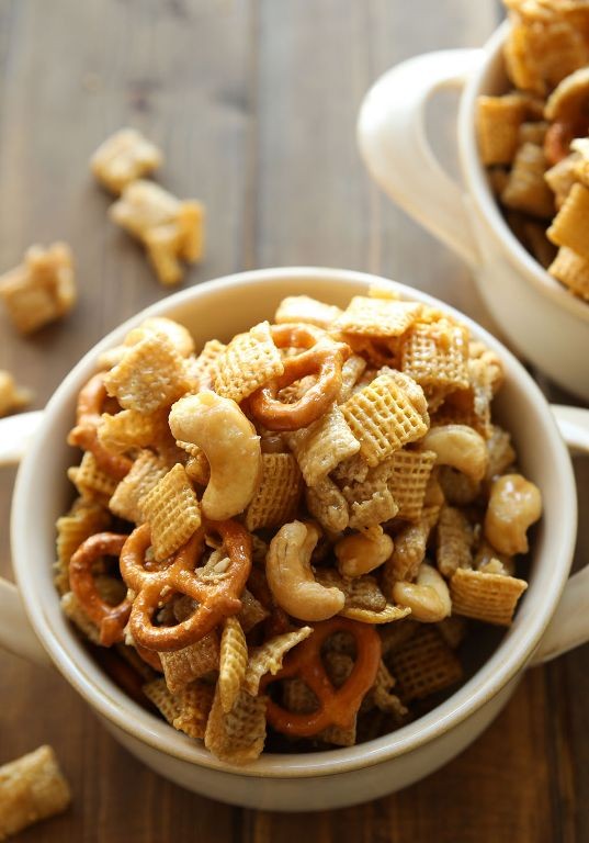 Salted Caramel Pretzel Chex Mix