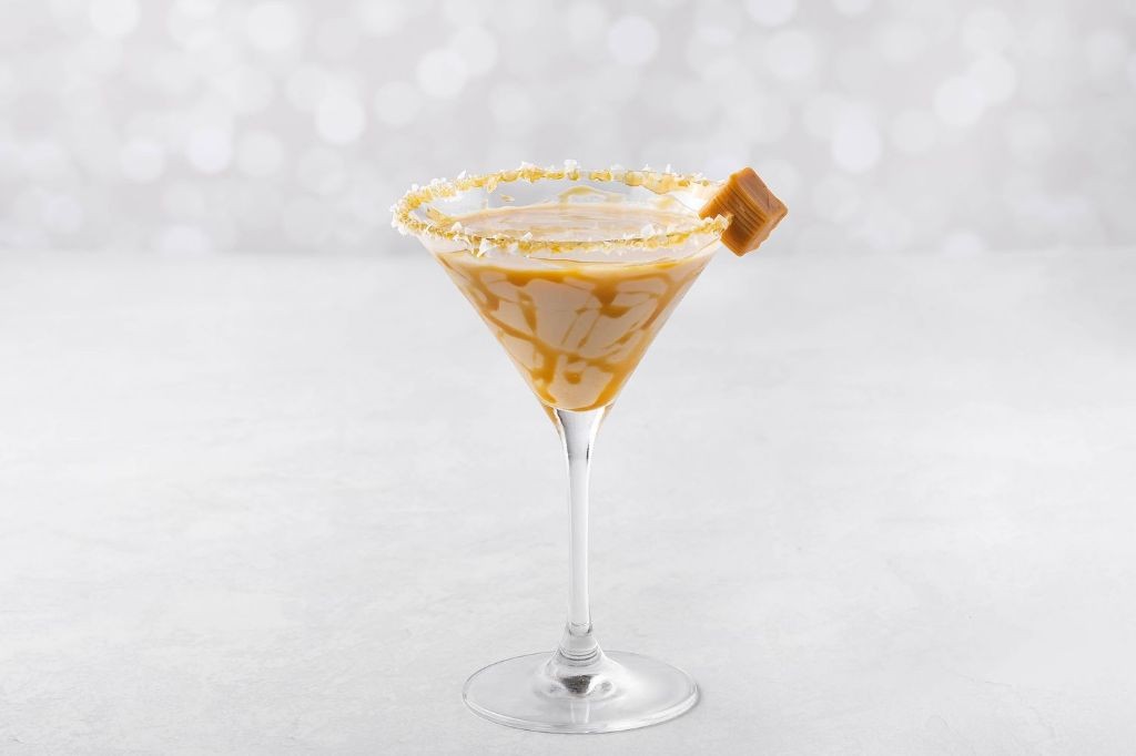 Salted Caramel Vodka Martini