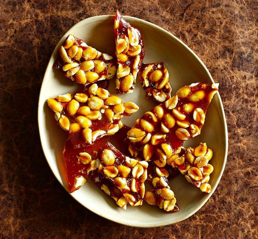 Salted Peanut Brittle
