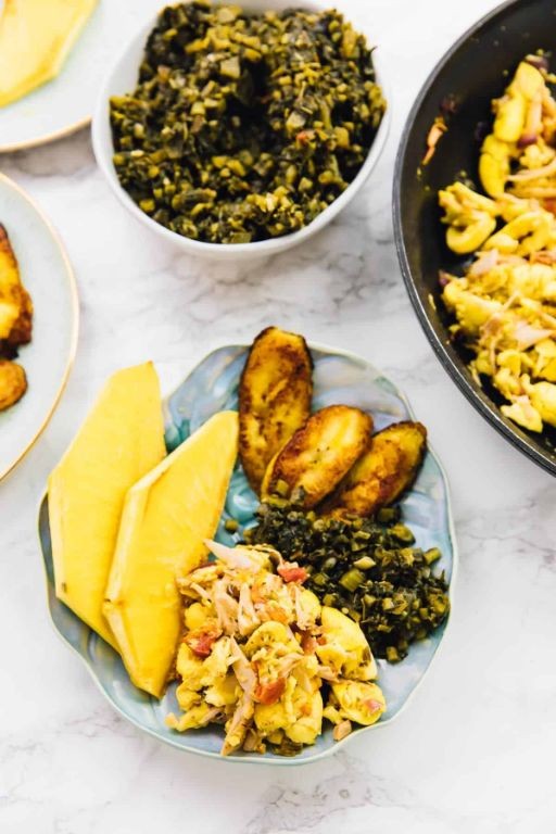 Saltfish and Ackee Breakfast