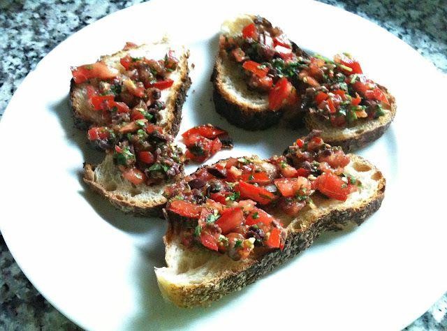 San Marzano Tomato and Olive Tapenade