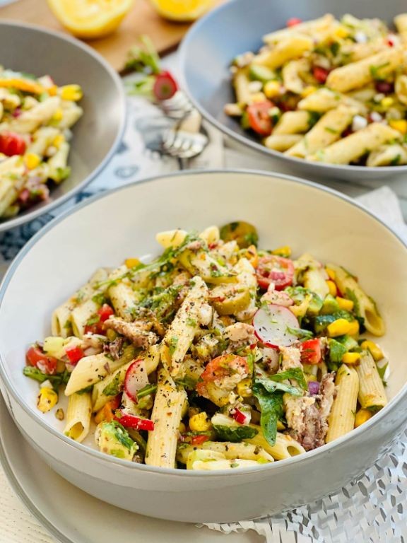 Sardine and Fresh Herb Farfalle