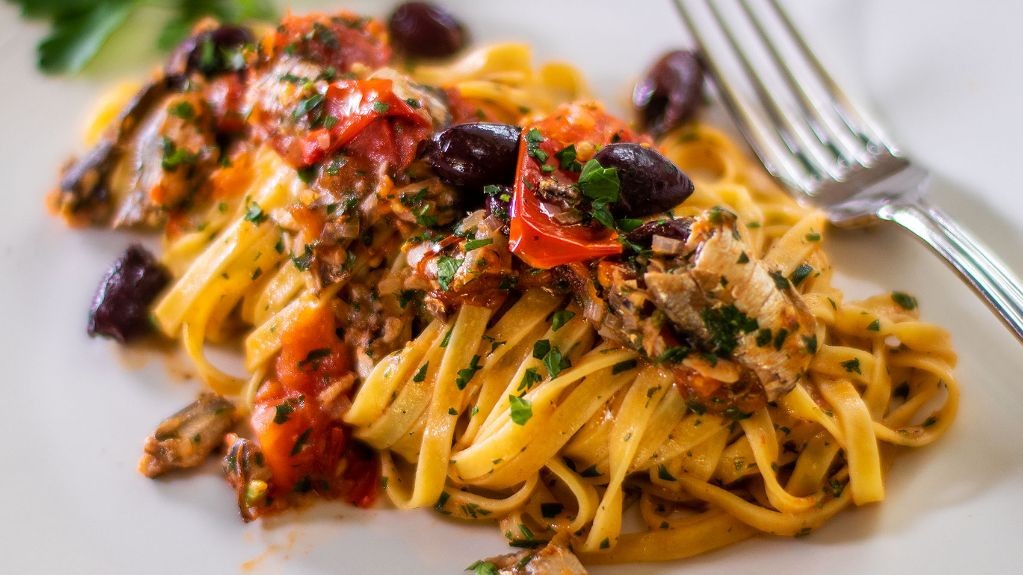 Sardine and White Wine Linguine