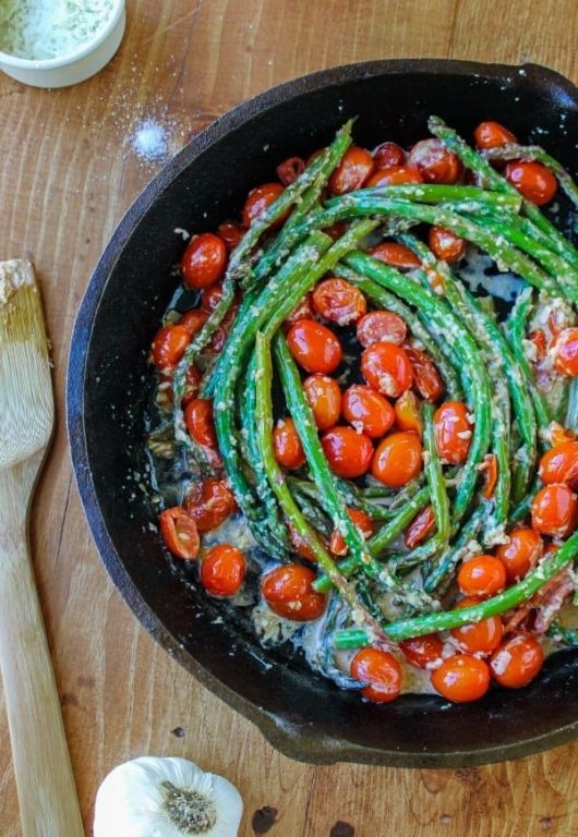 Sauteed Asparagus with Cherry Tomatoes