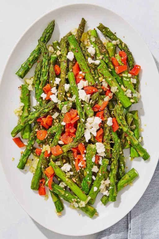 Sauteed Asparagus with Red Pepper Flakes