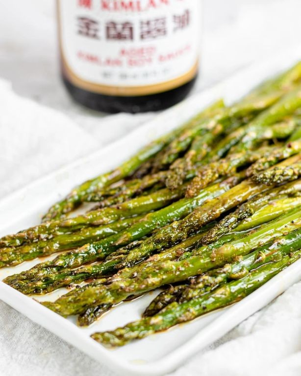 Sauteed Asparagus with Soy Sauce