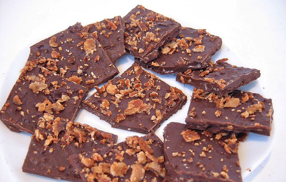 Savory Chocolate and Bacon Bark