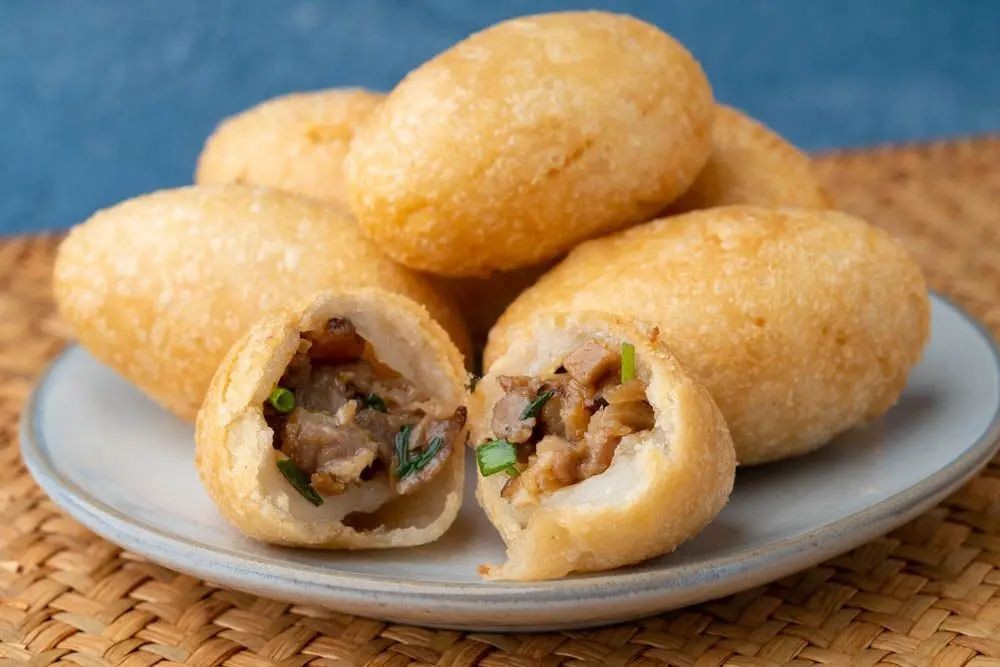Savory Glutinous Rice Flour Dumplings