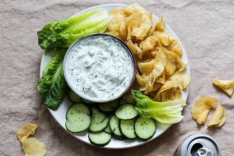 Savory Greek Yogurt Dip with Herbs