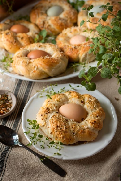 Savory Herb and Cheese Easter Bread