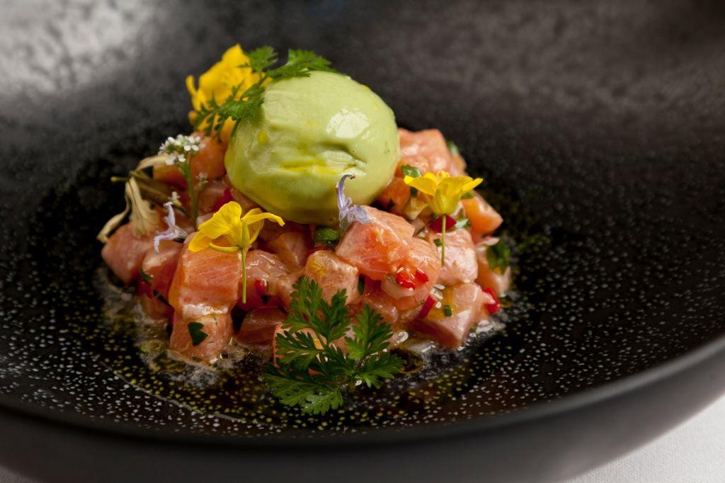 Sea Trout Ceviche with Avocado and Lime