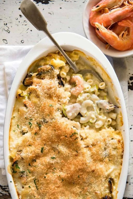 Seafood Pasta Bake