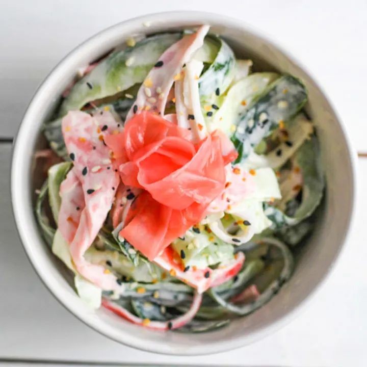 Sesame Ginger Kani Salad
