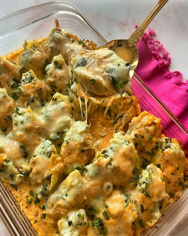 Shrimp and Crab Stuffed Shells