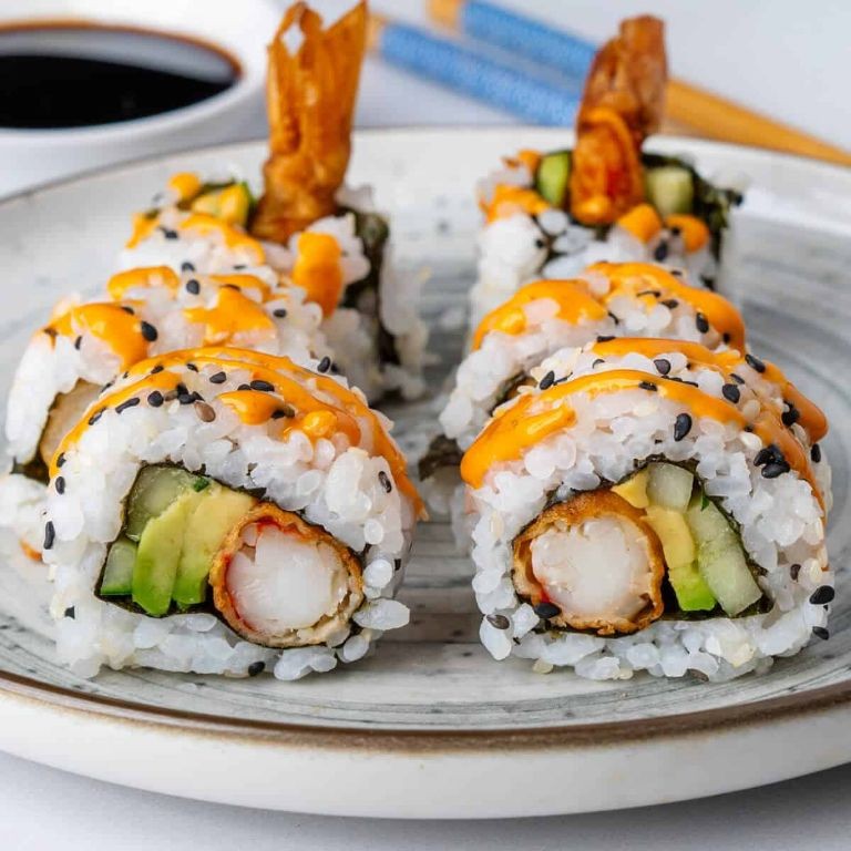 Shrimp and Crab Sushi Rolls