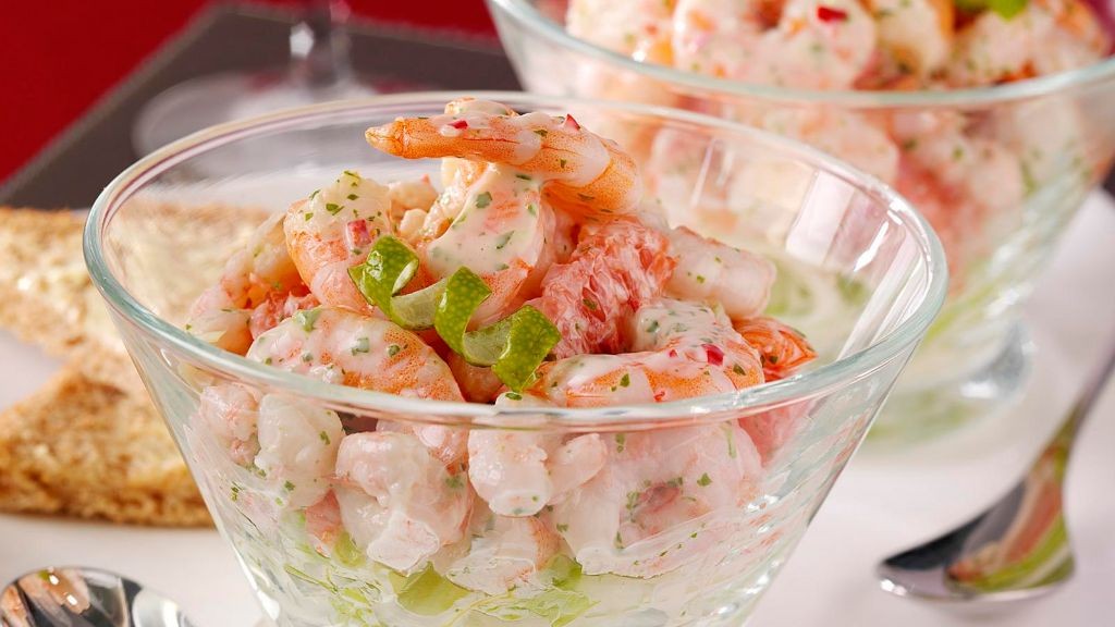 Shrimp and Grapefruit Cocktail