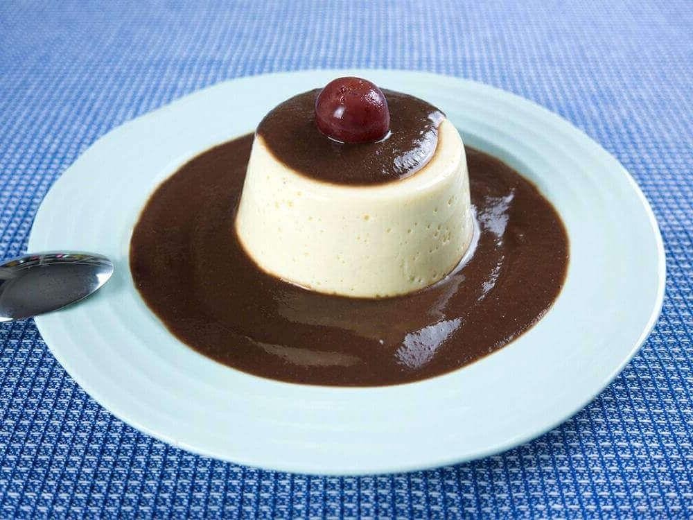 Silken Tofu Almond Panna Cotta