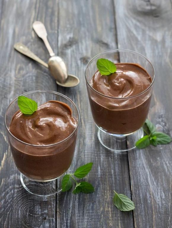 Silken Tofu Avocado Chocolate Pudding