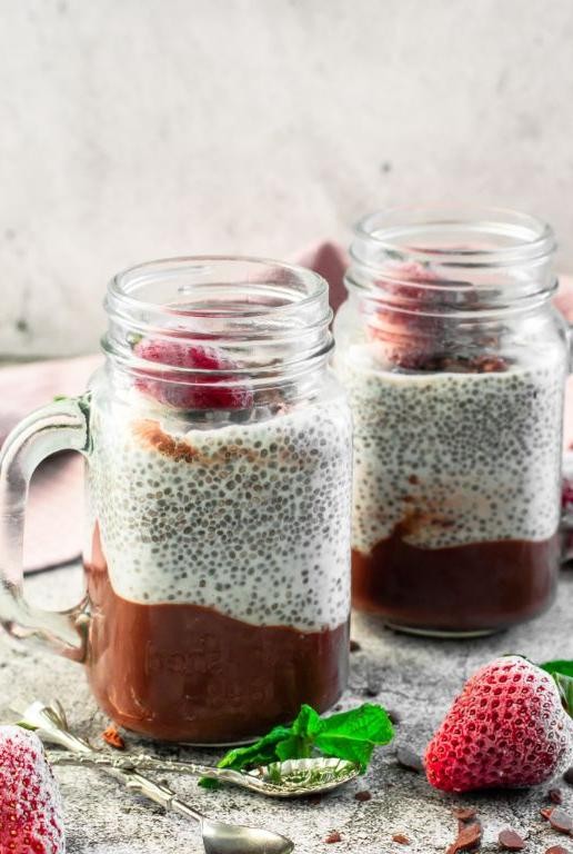 Silken Tofu Coconut Chia Pudding
