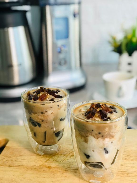 Silken Tofu Coffee Jelly